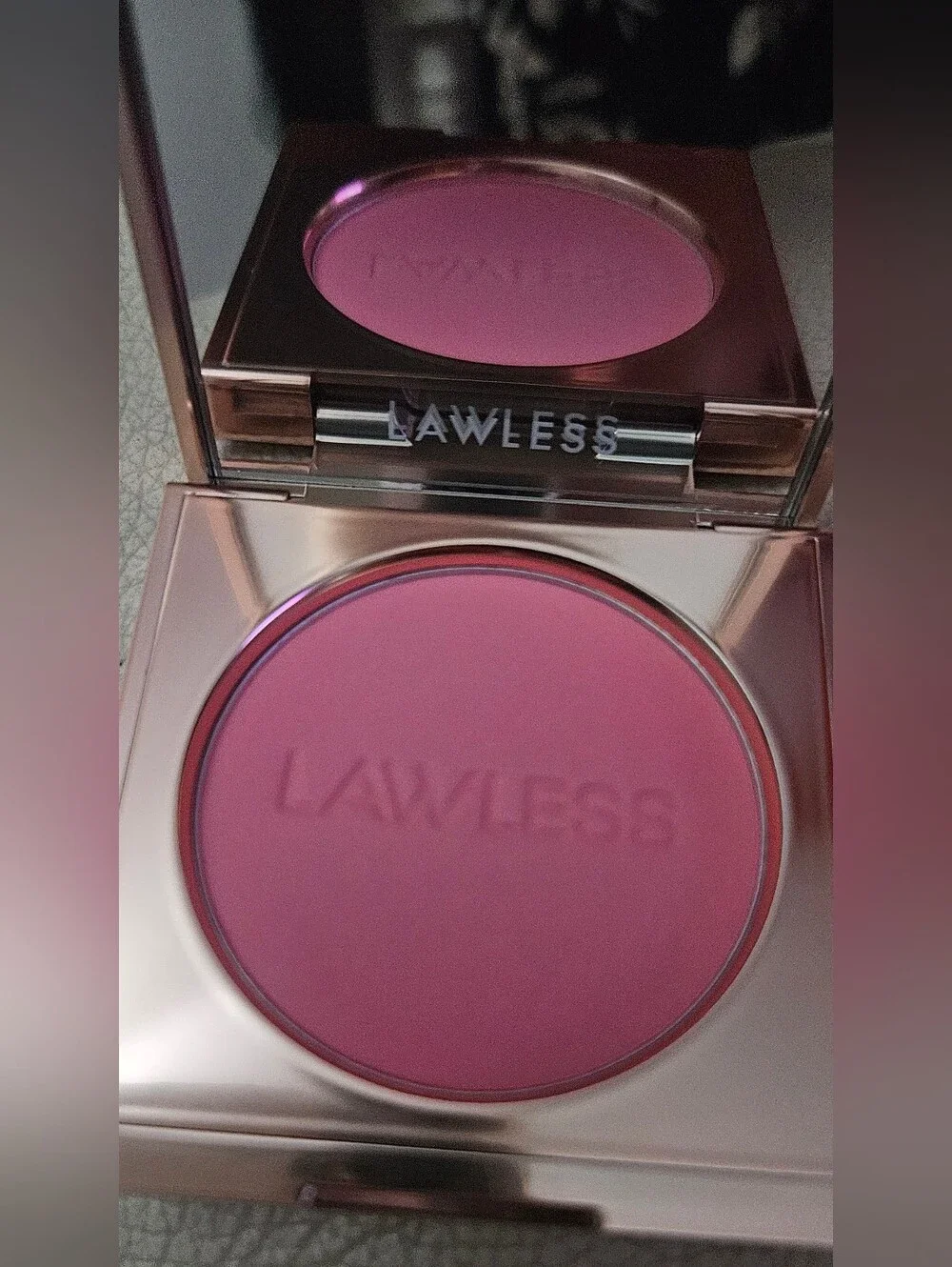 Lawless Velvet Blush & Lip Plumping Line Smoothing Gloss